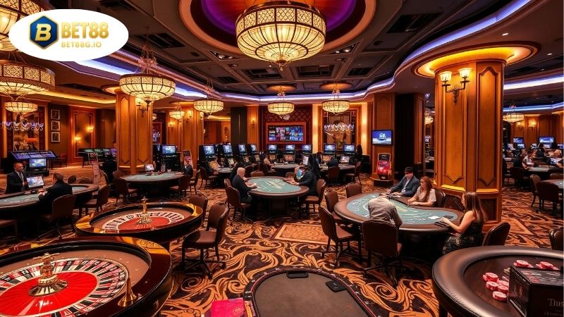 Sảnh Casino Bet88 – Thế giới cá cược đỉnh cao người chơi Việt