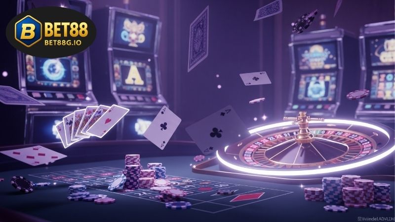 Sảnh Bài Bet88 – Các Bàn Chơi Cao Cấp Dành Cho Người Chơi Chuyên Nghiệp